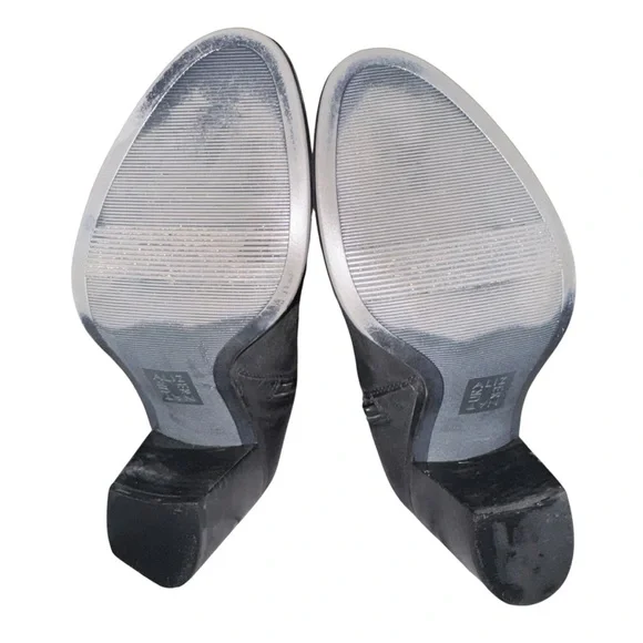 Naturalizer Kamora Black Leather Knee High Wide Calf Boots Sz 8 - Picture 6 of 7